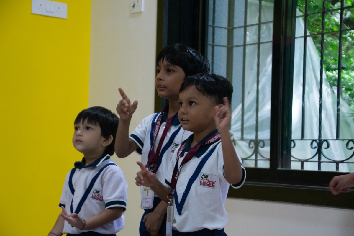 Best Preschool and Day care in Goregaon houses a dynamic batch of Sr kg students who are full of energy and life.
